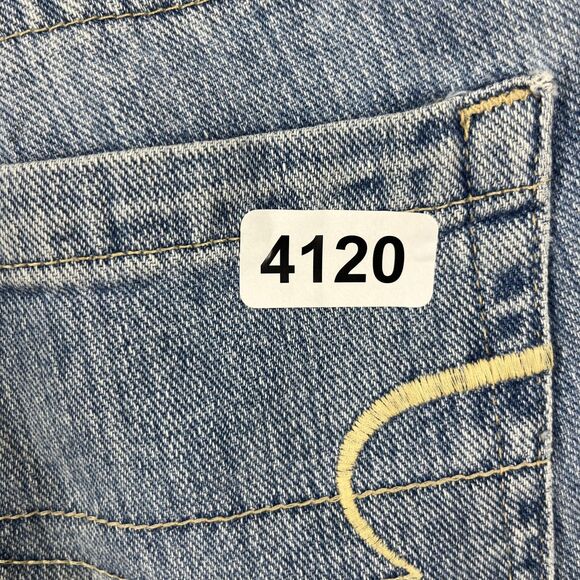 American Eagle Shorts Womens 6 Denim Hipster Frayed Hem Distressed Jean Shorts - Picture 14 of 14